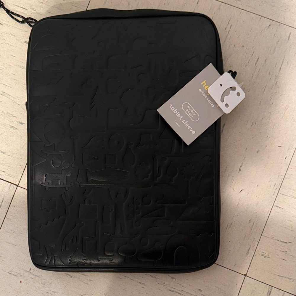 Black Tablet Sleeve by heyday